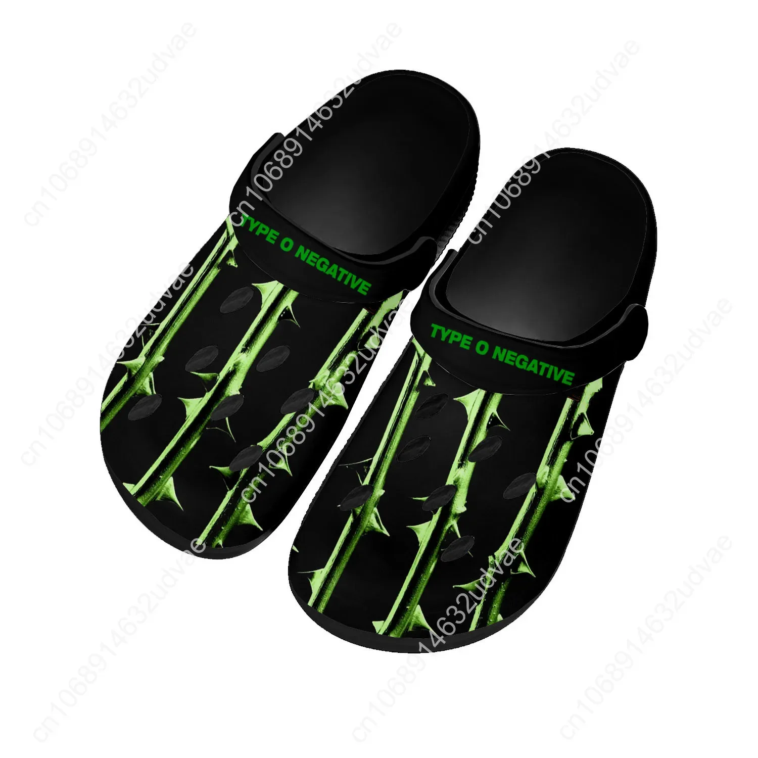 

O Negative Home Custom Sandals Women Teenager Fashion Water Shoe Garden Breathable Comfort Beach Hole Slippers