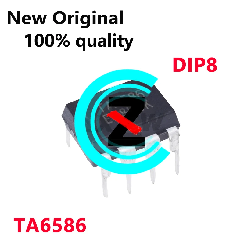 10/PCS New Original TA6586 DIP8 DC bidirectional motor driver chip In Stock