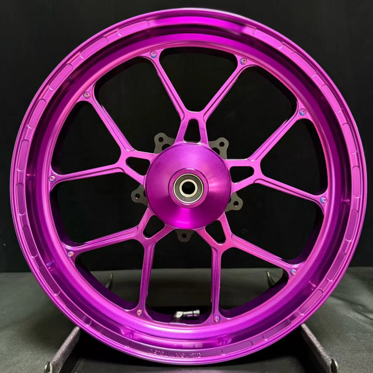 Motorcycle Aluminum Alloy Wheels Rims Hub Forged Retrofit Upgrade 12 13 14 15 16 17 18 19 20 21 22 23 Inches
