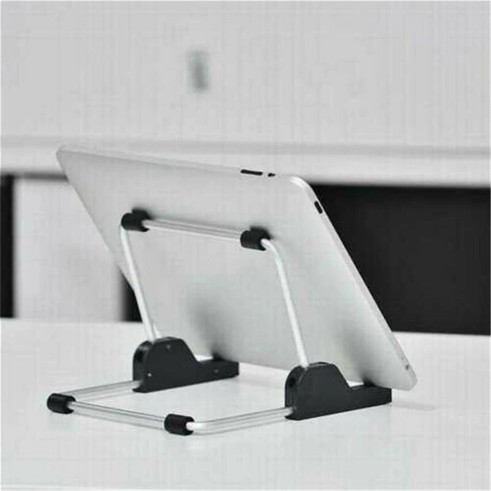 Simple Adjustable Tablet Stand Holder Ergonomic Design Desktop Tablet Stand Mount Suitable for Home Office Hotel Reception Use