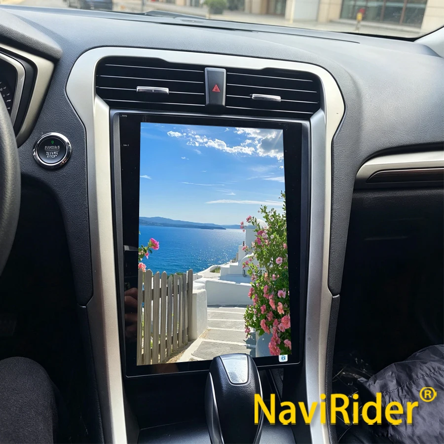 Yes 256G Android 14 Car Radio For Ford Mondeo Fusion MK5 2013-2017 Touch Screen CarPlay GPS BT Multimedia Player Reversing Image