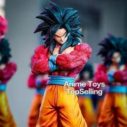 Anime Dragon Ball Figure Super Saiyan 4 Son Goku Statue PVC Collection Model Toys Gifts
