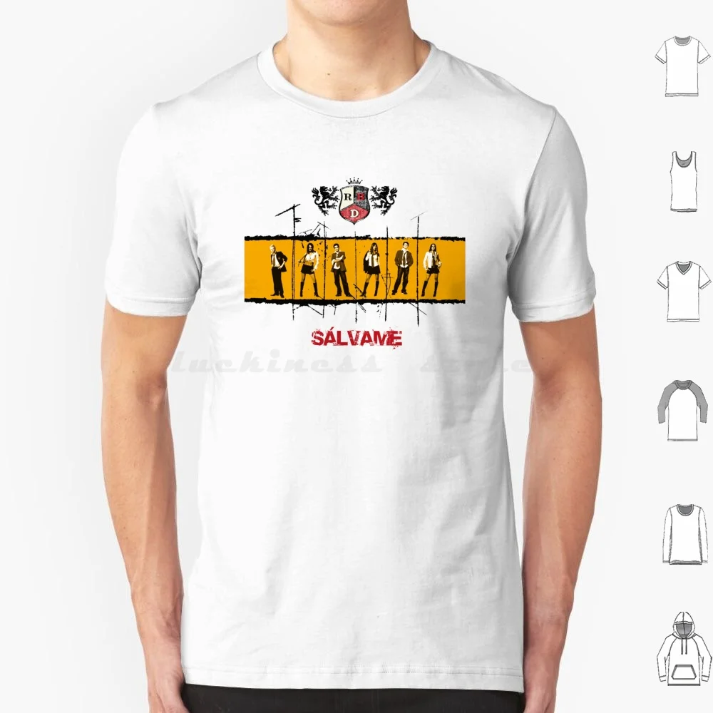 Rbd Salvame T Shirt 6xl Cotton Cool Tee Rbd Rebelde Live Concert Anahi Dulce Maria Maite Perroni Christian Chavez Poncho