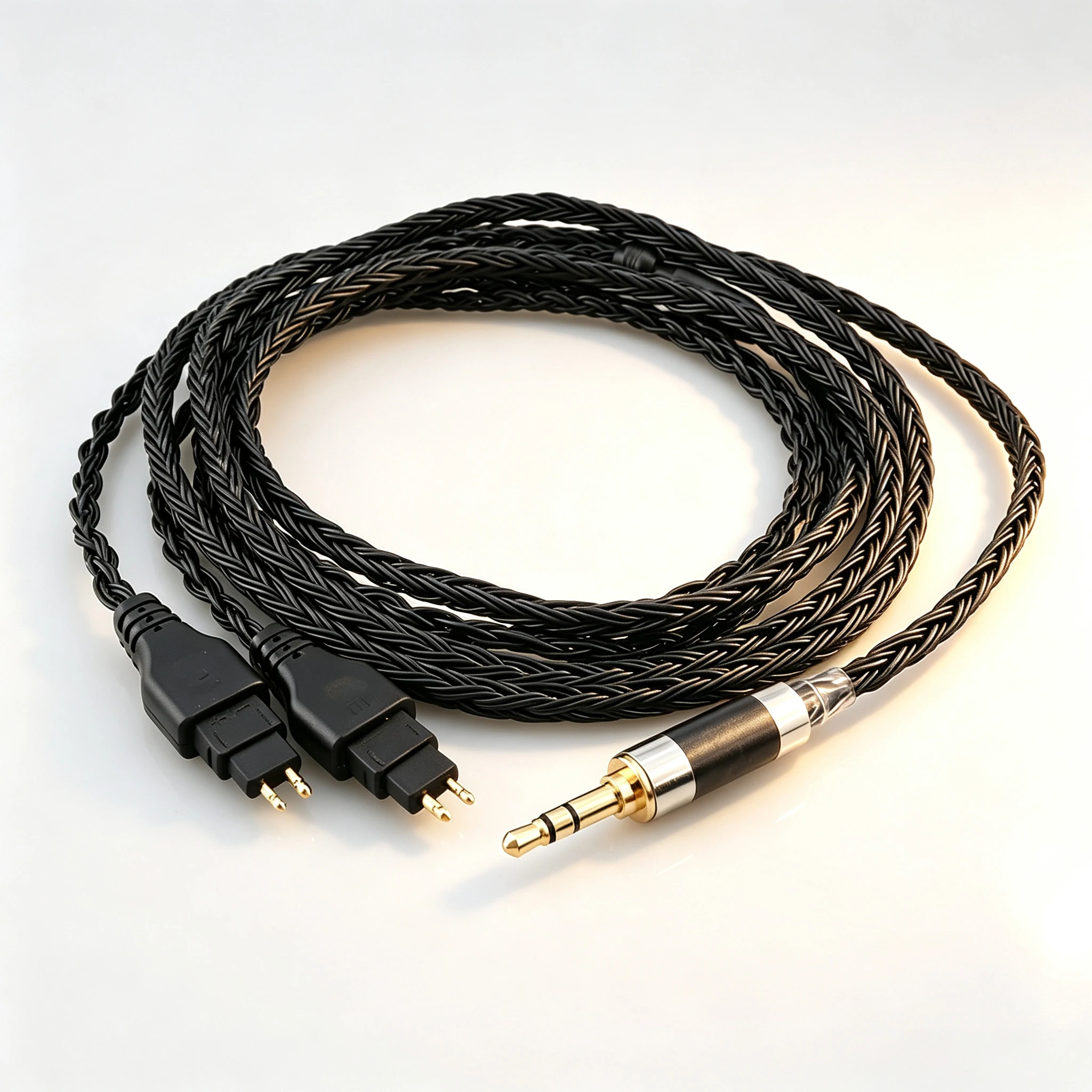 7N OCC 16 Core HIFI Headphone Upgrade Cable 2.5mm/3.5mm/4.4mm for Sennheiser HD580 HD600 HD650 HD660S HD58x HD6xx HDxxx