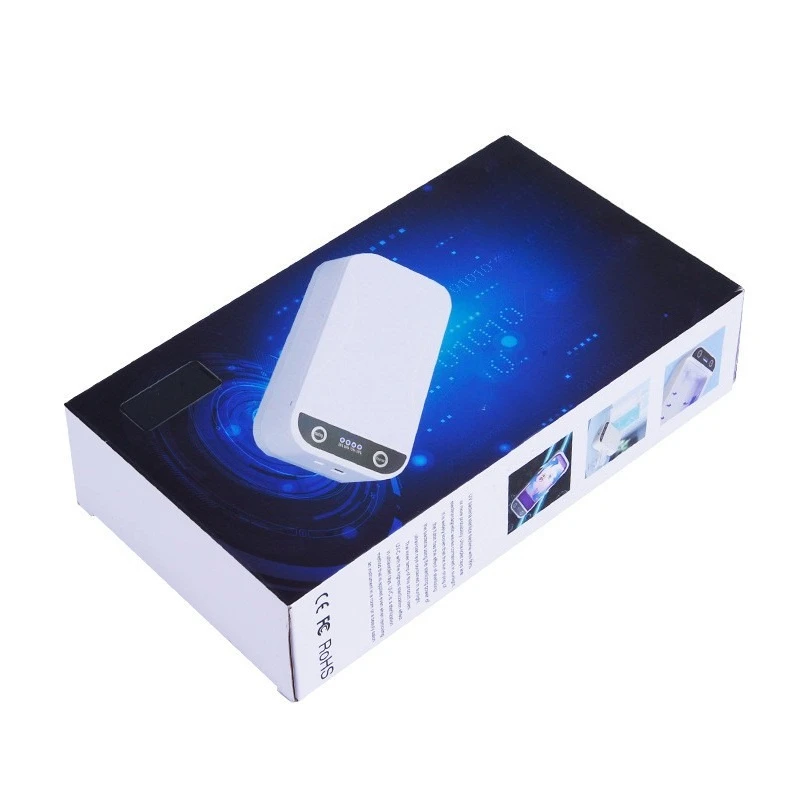 2026 Portable UV Cleaning Light Storage Case Salon Desktop Lamp For Classified Nail Tattoo Tool Storage