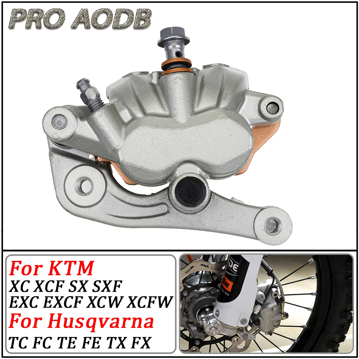 

For KTM EXC EXCF SX SXF XC XCF XCW 125-530 For Husqvarna TC FC TE FE TX 125-501 Motorcycle Front Brake Caliper Master Cylinder