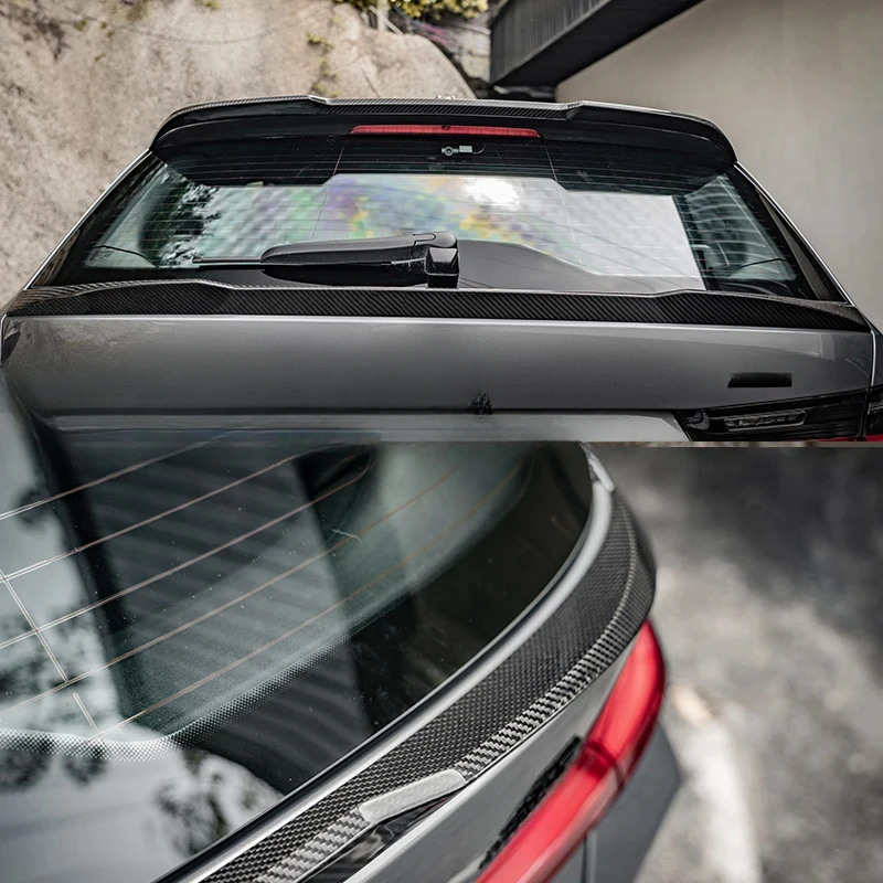 Carbon fiber rear spoiler suitable M3 G81, 3 Series G21 Avant (2021 and later models), and M4 style. view 2