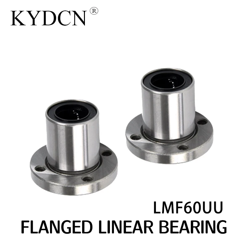 

KYDCN Bearings LMF60UU Round Flange Linear Ball Bearing