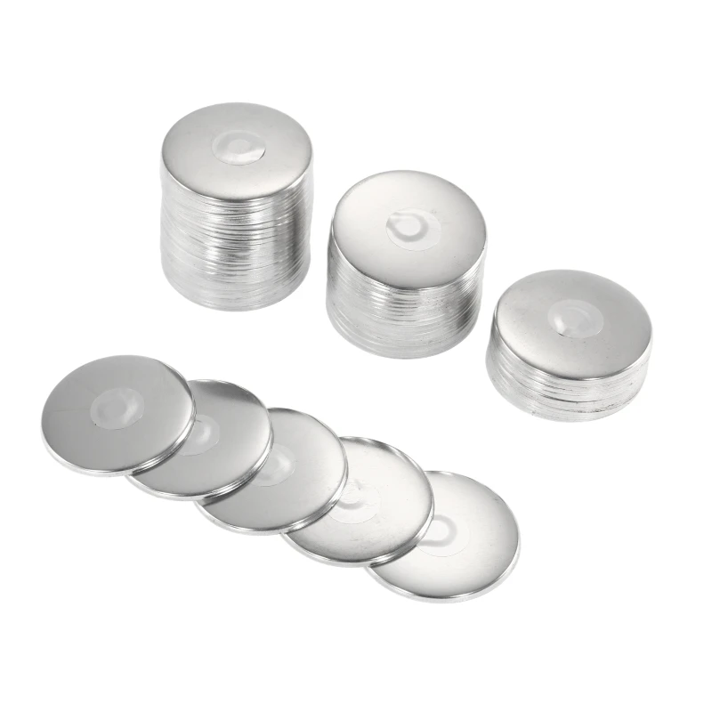 50/100Set 25/32/37/44/58mm Magnet Refrigerator Button DIY Making Materials for Button Maker Making Fridge Magnets Badges Set