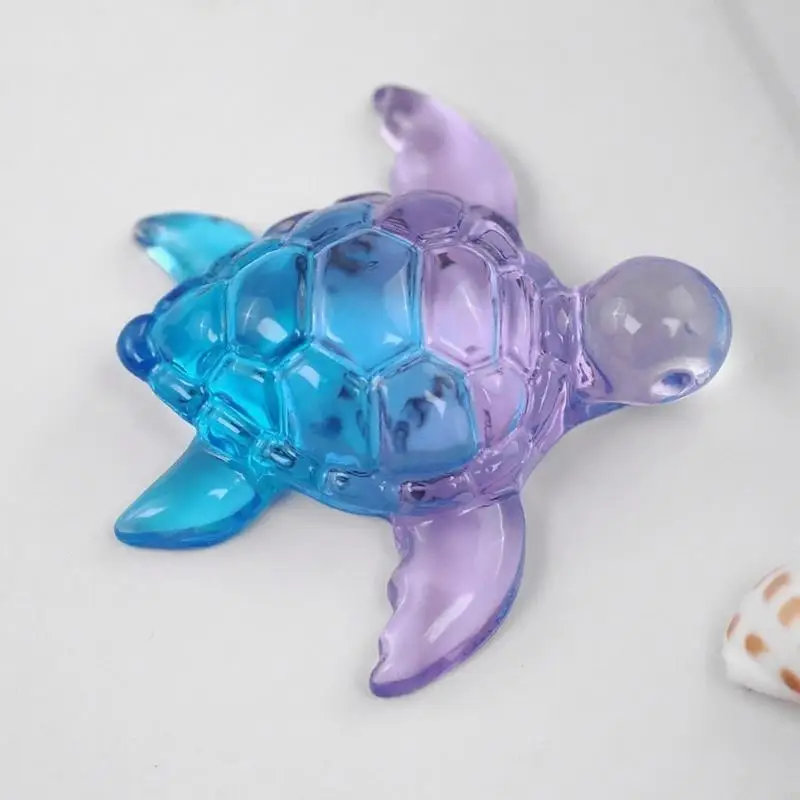  Reusable Turtles Shaped Silicone Mold Reusable Crafting Moulds Suitable for Craft