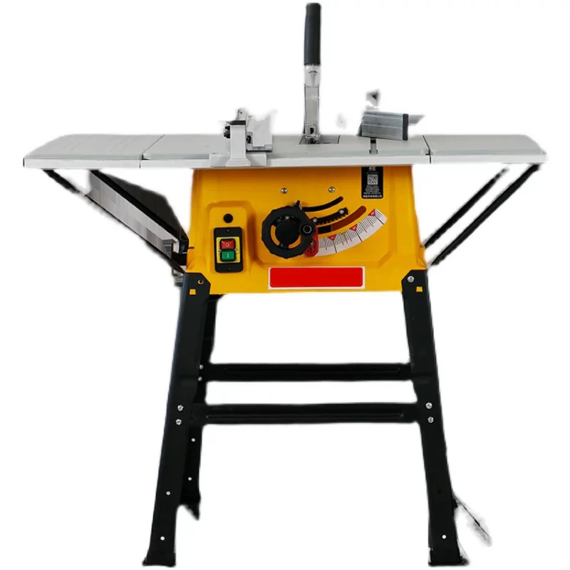 10-Inch Household Miniature Woodworking Table Saw - Electric Multi-Function Precision Dust-Proof Decoration Cutting Machine