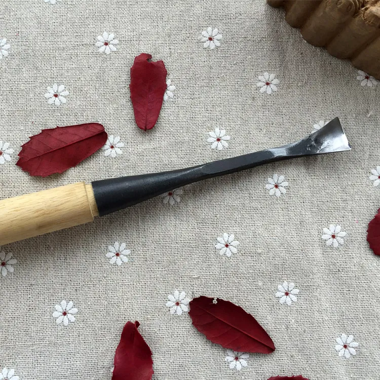 Schnitzmesser-Set, Dongyang Schnitzwerkzeug-Set, Holzschnitzmesser, Rundkopfmesser für grobe Schnitzarbeiten, vorgeschärft – Detail 3