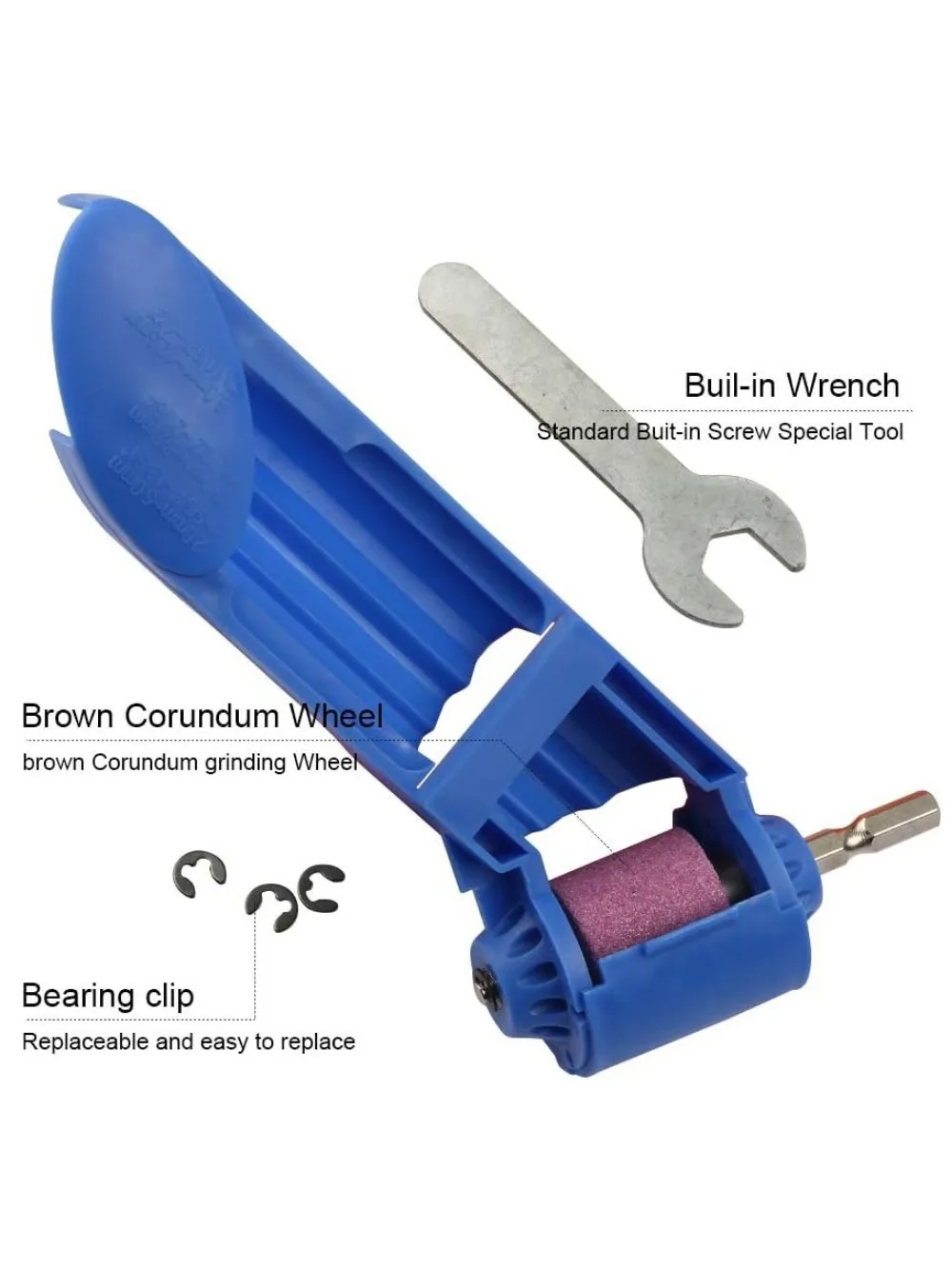 Drill grinder drill polishing wheel drill sharpener diamond hand drill sharpening tool portable drill power tool