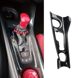 Car Center Control Gear Shift Panel Trim Frame For Toyota C-HR CHR IZOA 2018 Gear Decor Cover Sticker Accessories