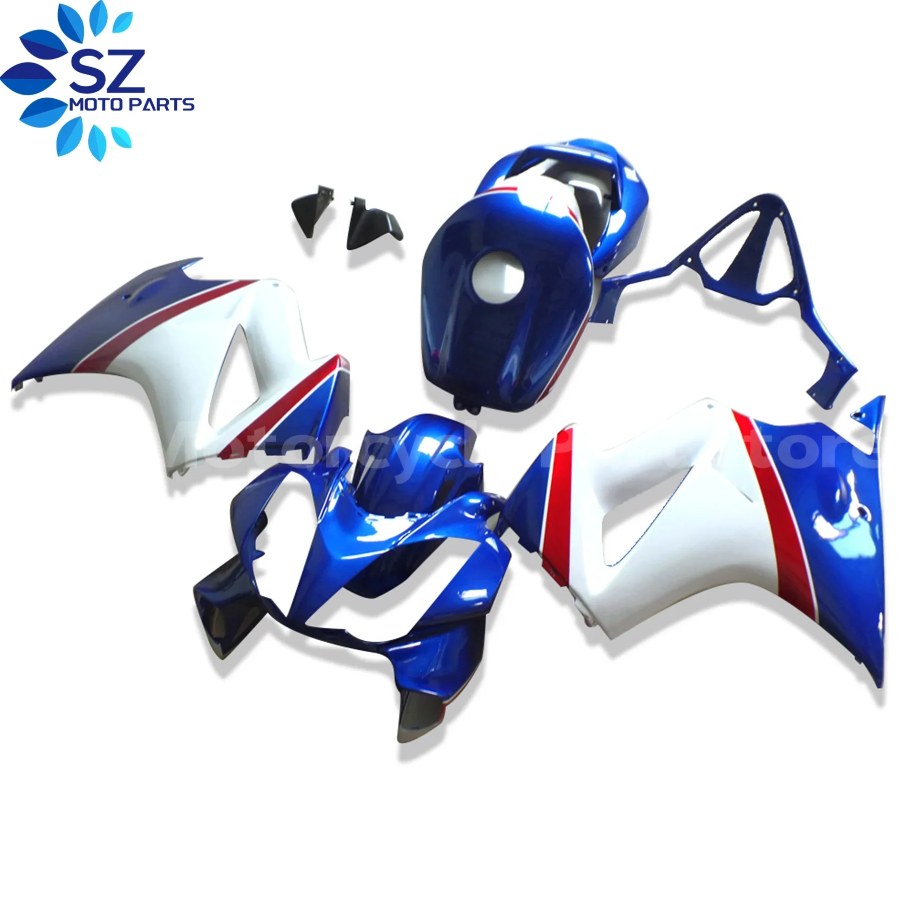 혼다 VFR800 2002 2003 2004 2005 2006 2007 2008 2009 2010 2011 2012 VFR800 02-12에 적합한 새로운 ABS 사출 페어링 키트