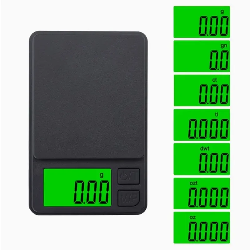 Bilancia Elettronica di Precisione per Gioielli in Oro, Display LCD, Funzionamen