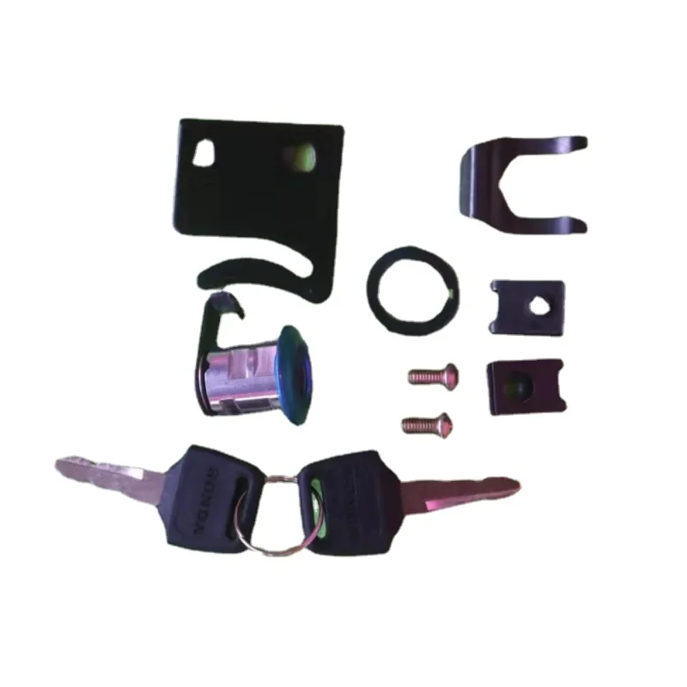 1set For Electric Vehicle Accessories Battery Long Hook,Trunk Lock Short Trunk Lock Toolbox Password protected