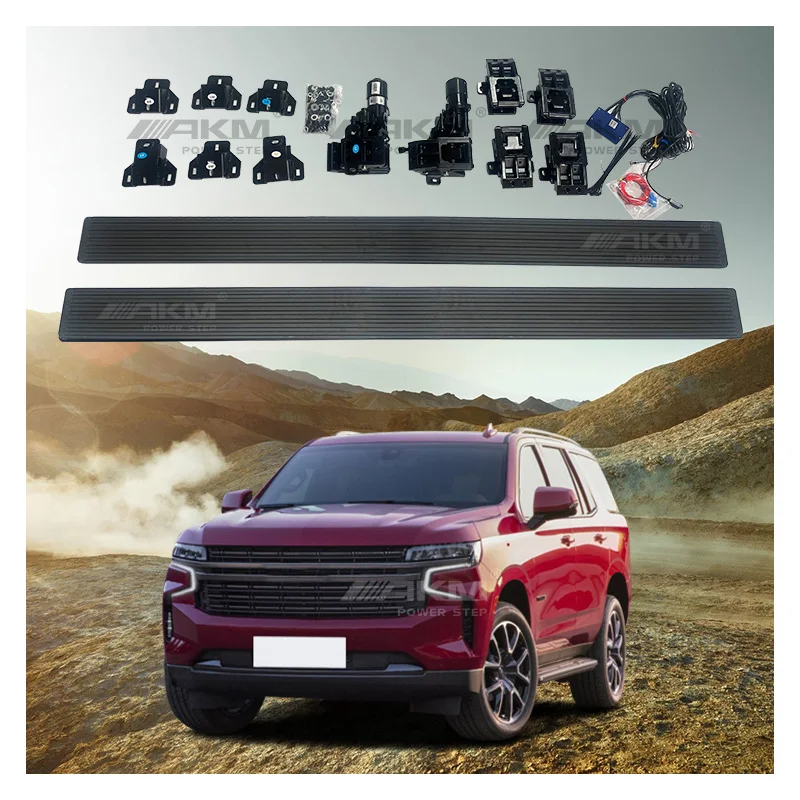 

Совершенно новая заводская цена, внешние аксессуары 4x4, электрическая боковая ступенька для CHEVY Tahoe 2020+, подножки, поддержка приложения