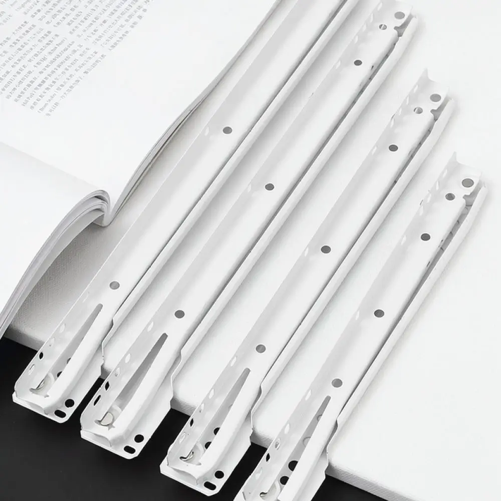 Durable Metal Drawer Slides Side Mount Runners For Furniture Wardrobe Nightstand Cabinet Storage Repair Replacement