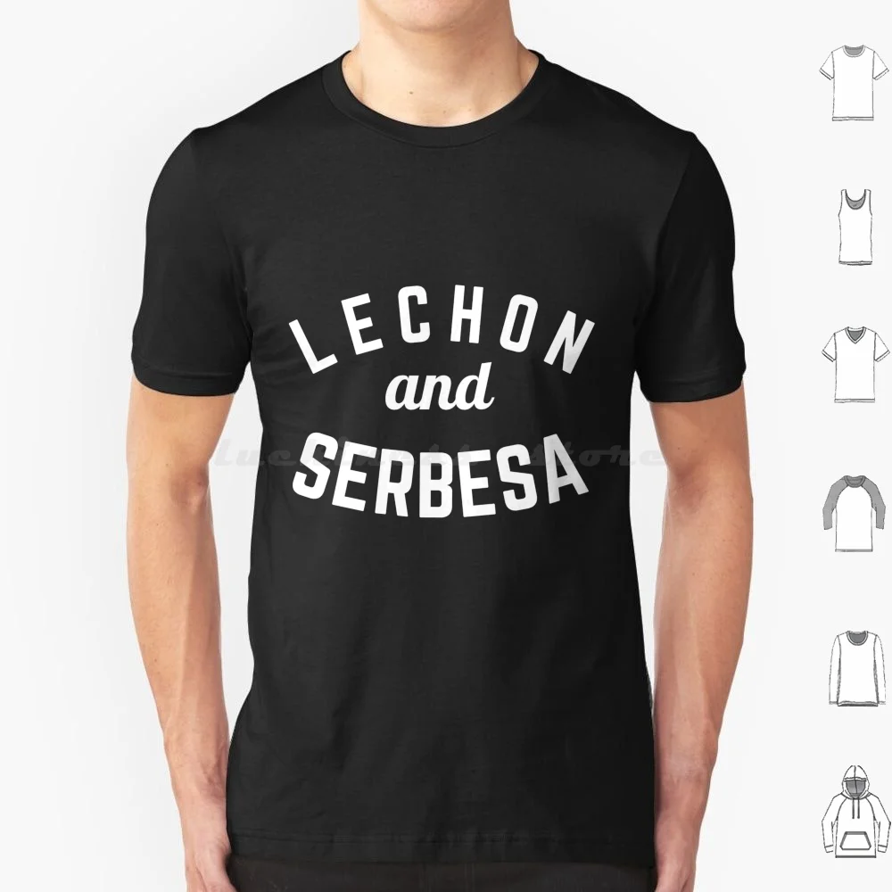 Filipino Lechon And Serbesa T Shirt Men Women Kids 6xl Filipino Filipina Pinoy Pinay Philippines Pilipino Streetwear Urbanwear