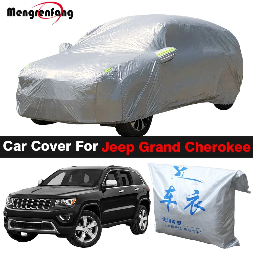 

Outdoor Sun Protection & UV Resistant Dustproof Scratchproof Outdoor Car Cover For Jeep Grand Cherokee SUV