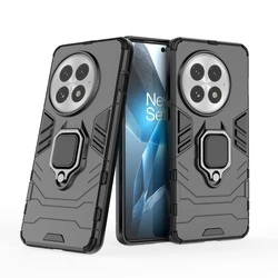 For OnePlus 13 5g Back Cover Phone Case Shockproof Armor Anti-Fall Metal Ring Holder Magnetic Protect Funda Coque Cases