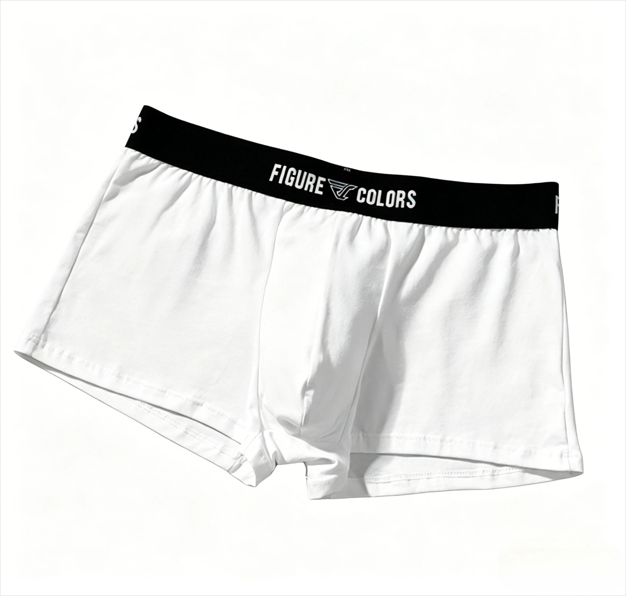 

Cotton Bulge Boxer Briefs for Men Breathable Comfort Underwear Logo Waistband Male Fashion U Convex Pouch Boxy Underpants Trunks