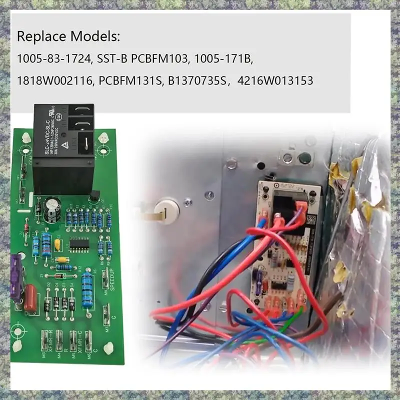 WON PCBFM103S Ovenventilator Blower Control Board Vertraagd Vervanging Model 1005-83-1724 SST-B PCBFM103 1005-171B PCBFM131S