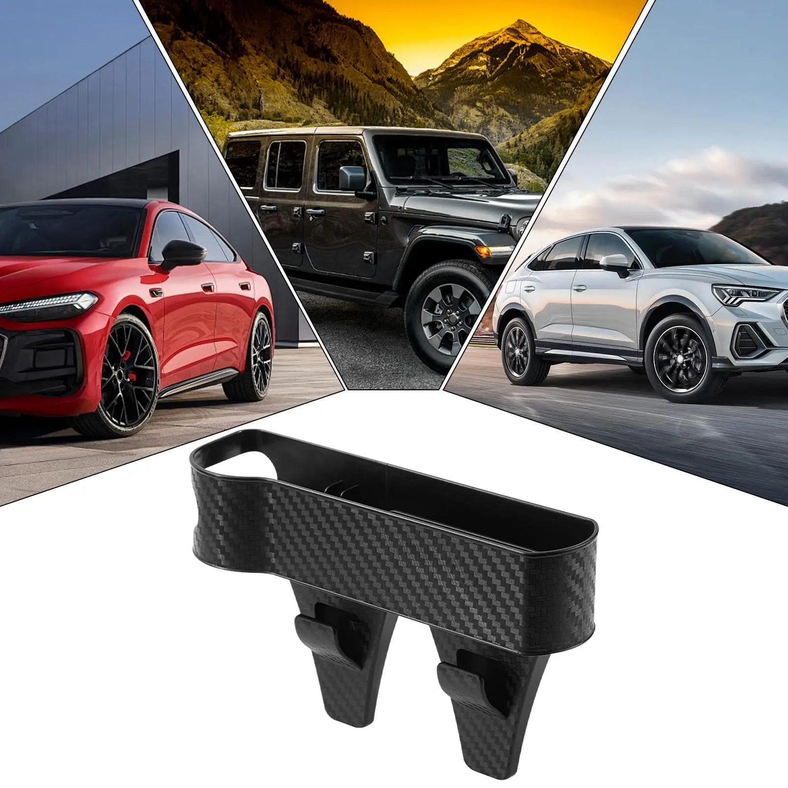 

Car Seat Crevice Filler 2 Pieces With Phone Holder Car Organizer Seat Crevice Filler For Organization Prevent Falling SUV Truck