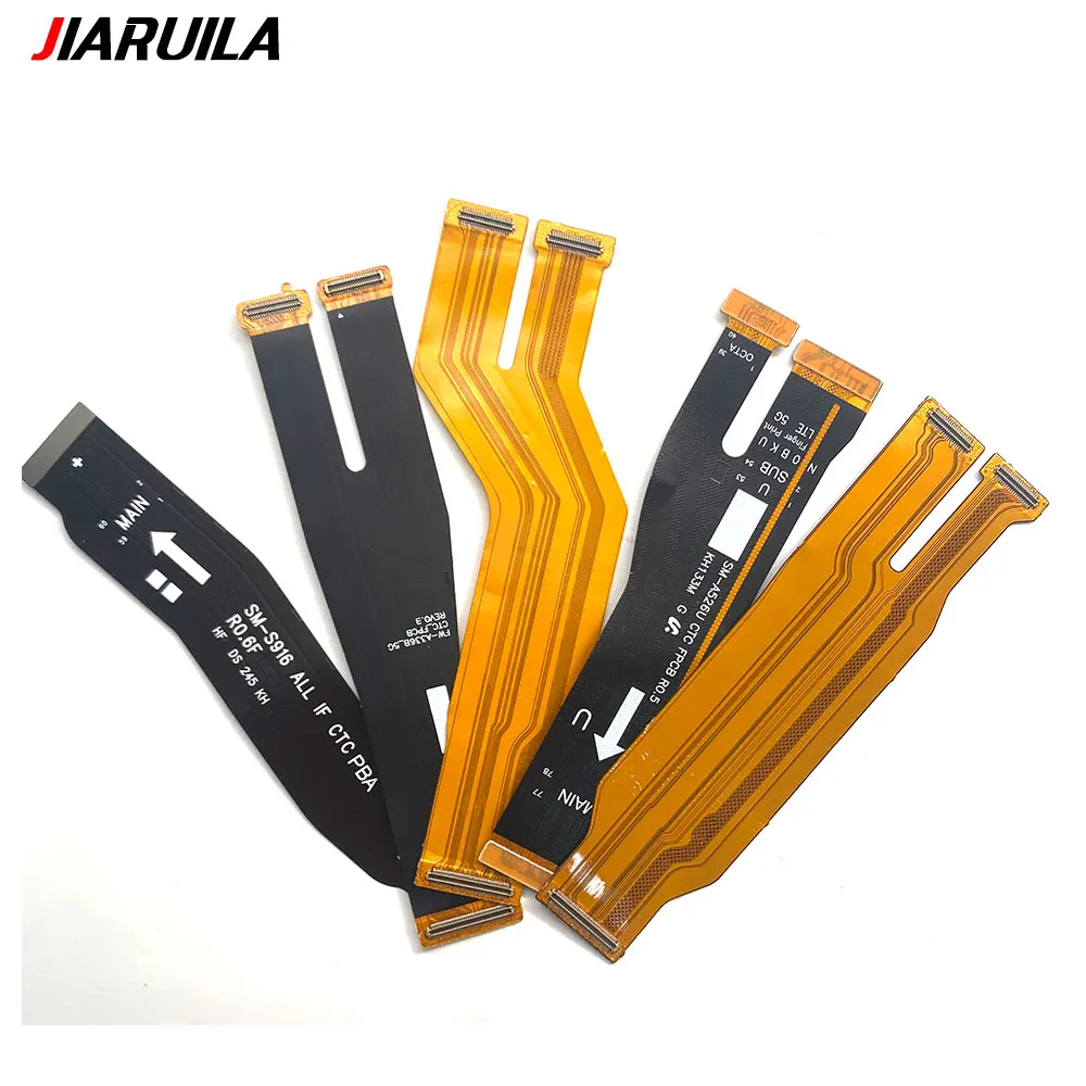 Cabo Flex Mainboard para Samsung, placa principal, conector da placa mãe, A52S, A34, A54, A33, 5G, A24, 4G, S23