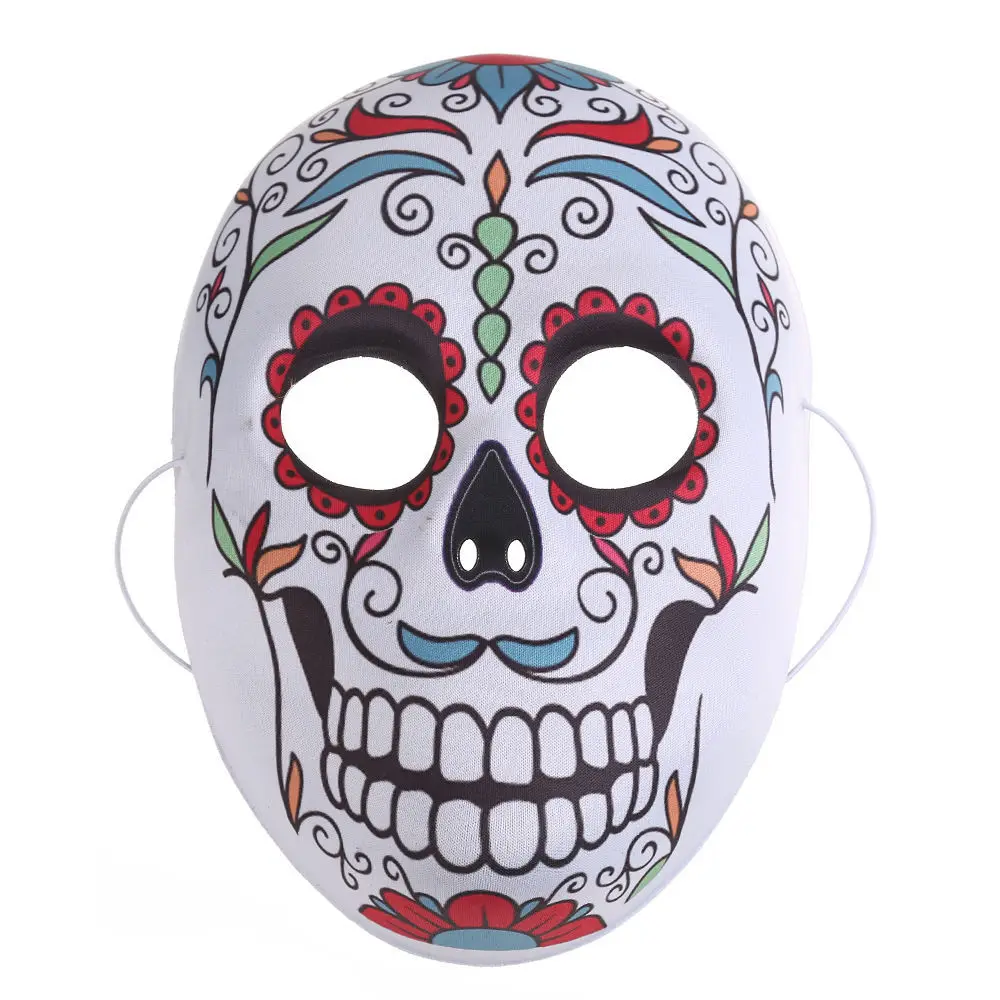 

Funny Graffiti Whole Face Unisex Venetian Masquerade Whole Face Masks Festival Party Supplies Easter Fear Cool Halloween Tools