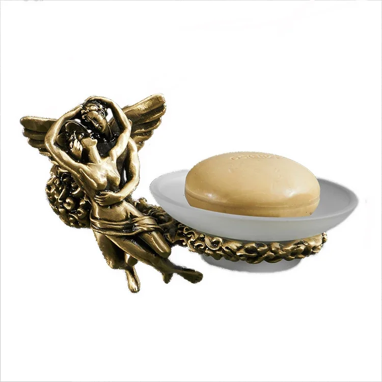 

WANFAN Bathroom Accessories Romantic Series MB-0815B Bronze Bathroom Wall Mounted Soap Dish