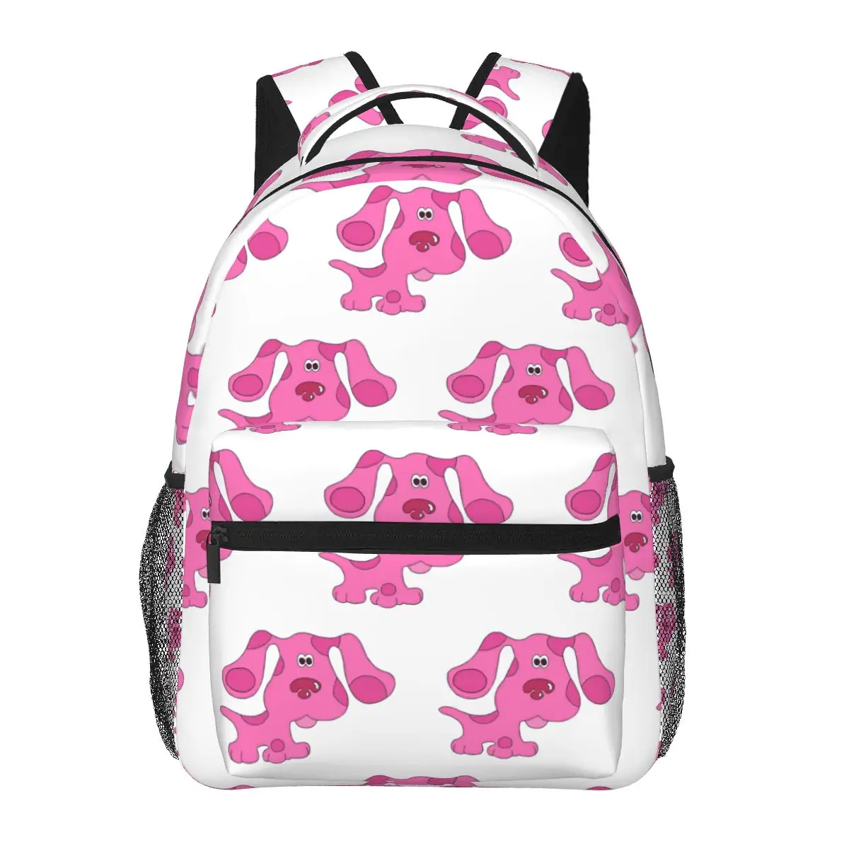 Magenta Backpacks Boys Girls Bookbag Students School Bags Cartoon Laptop Rucksack Shoulder Bag Large Capacity