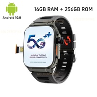 Microwear S10 Ultra Smartwatch 4G SIM Card Android 2.2'' 448*528 Amoled Health Monitoring 180° Rotary camera 256GB Smart Watch