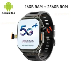 Microwear Ultra Ai3 Smartwatch 4G SIM Card Android 2.2'' 448*528 Amoled Health Monitoring 180° Rotary camera 256GB Smart Watch