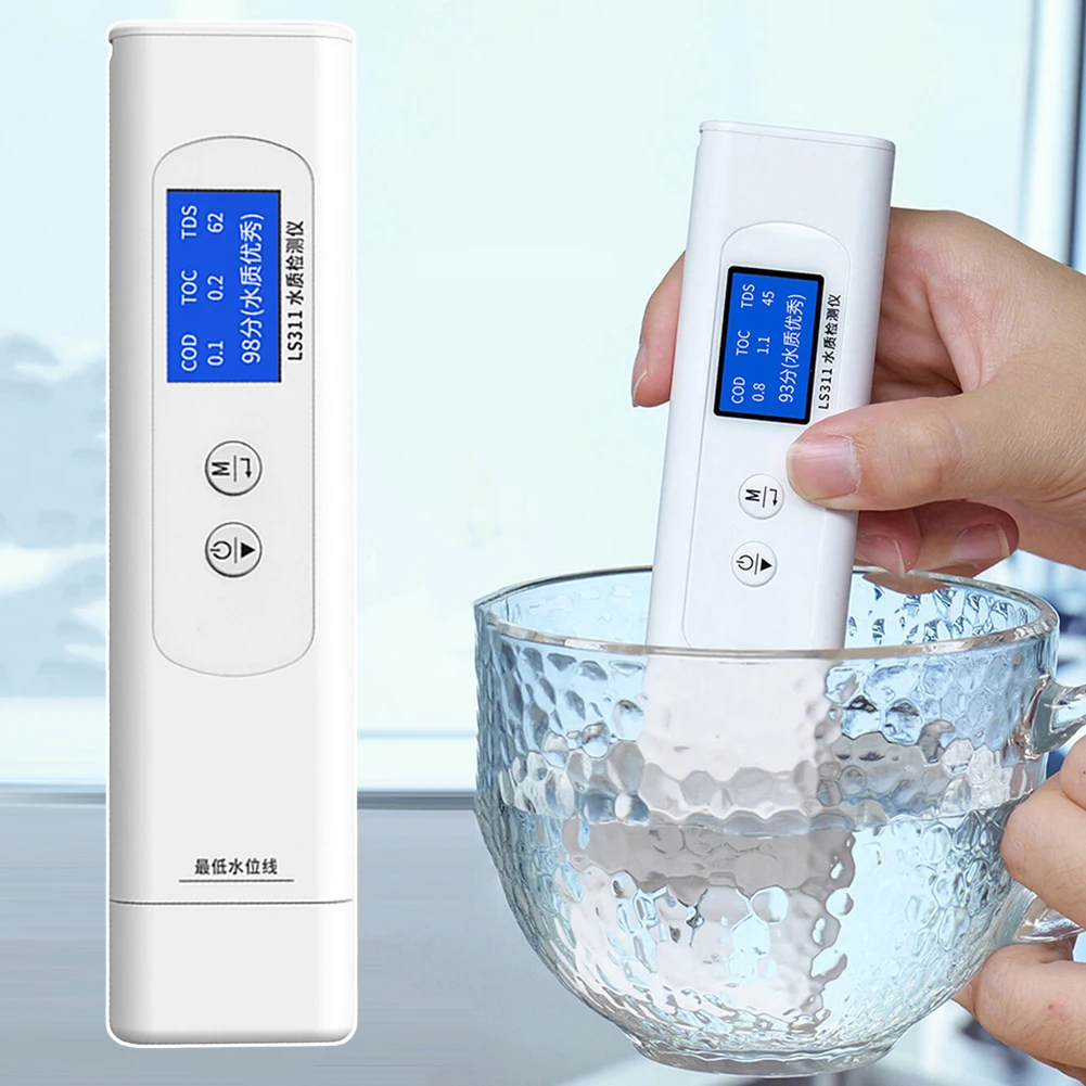Digital-TDS-meter For Drinking Water, Waterproof And Energy-saving Design. Aquarium And Fish Tank Maintenance