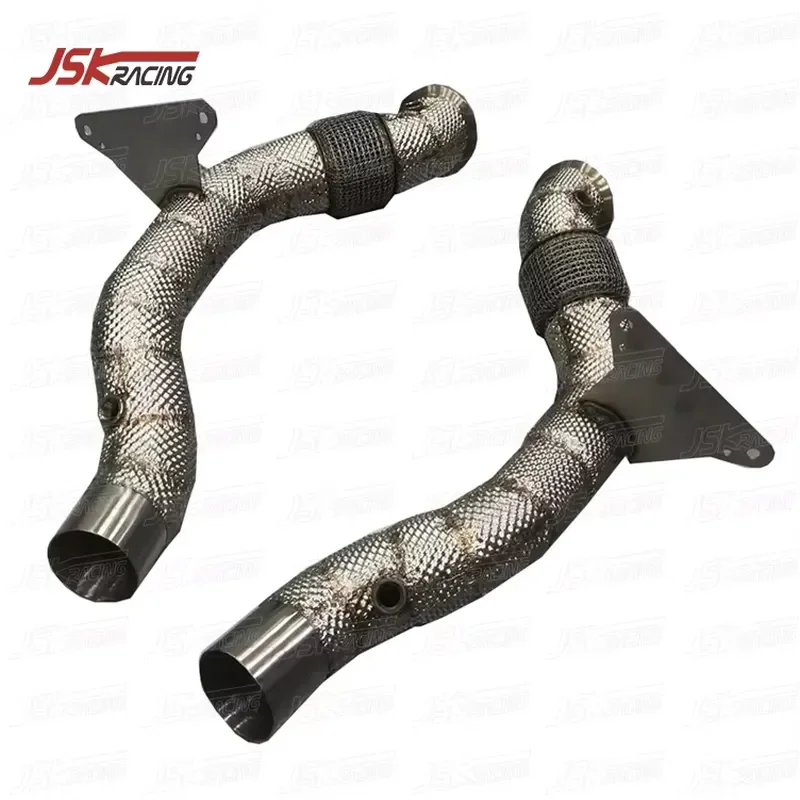 Stainless Steel Exhaust Downpipe for 2015-2018 Ferrari 488