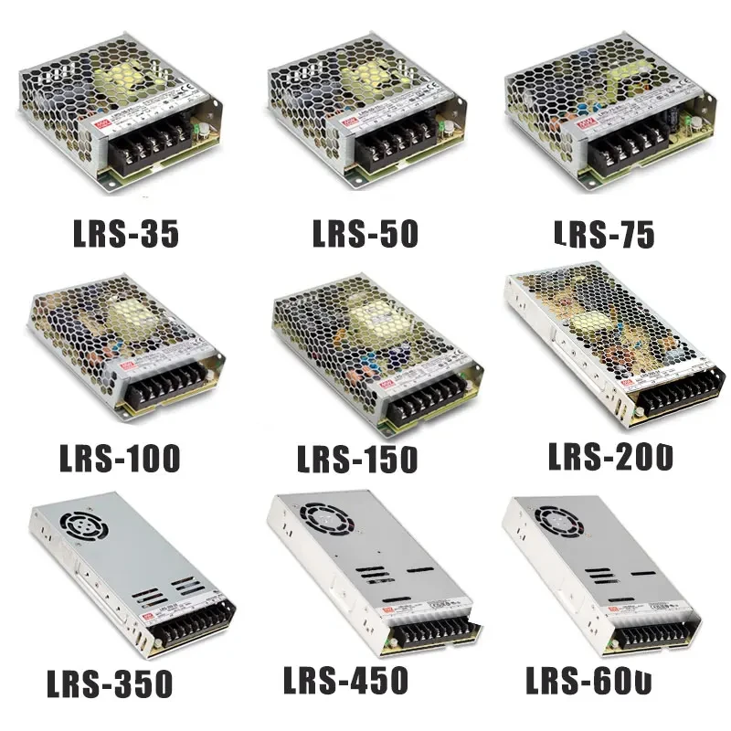Imagem -03 - Mean Well Switching Power Supply para Led Strip Mean Well Smps Lrs200-24 5v 40a 12v 15v 24v 36v 48v