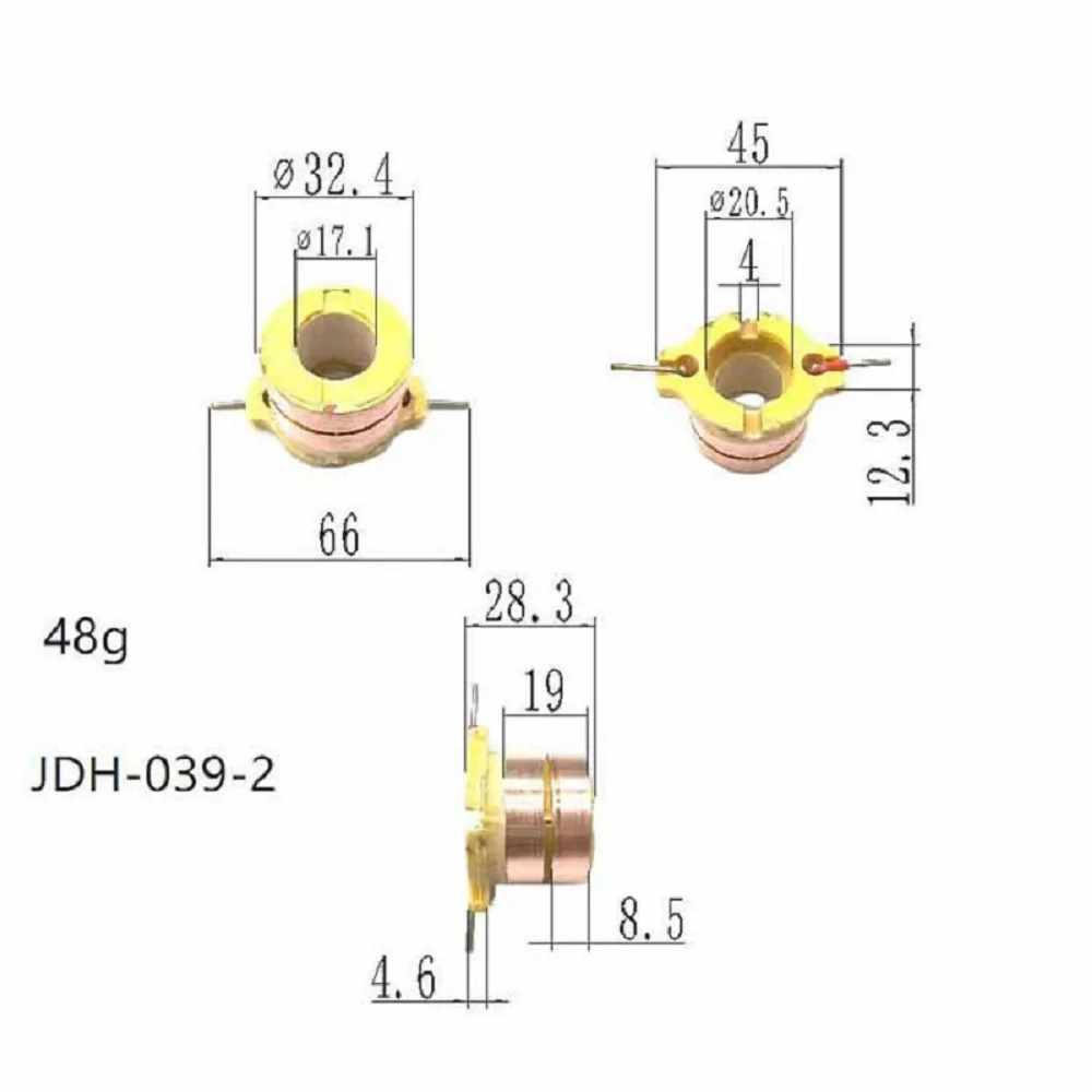 32.4*17.1*28.3*2Ring Generator Collector Ring Jdh-039-2