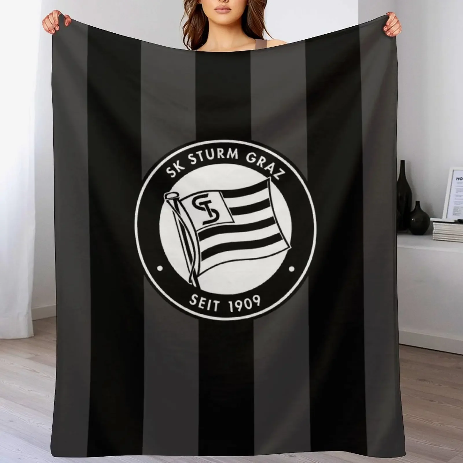 

SK STURM GRAZ Inspired by 1997-1998 HOME kIt Throw Blanket Quilt Luxury St Luxury Thicken Decorative Sofas Blankets