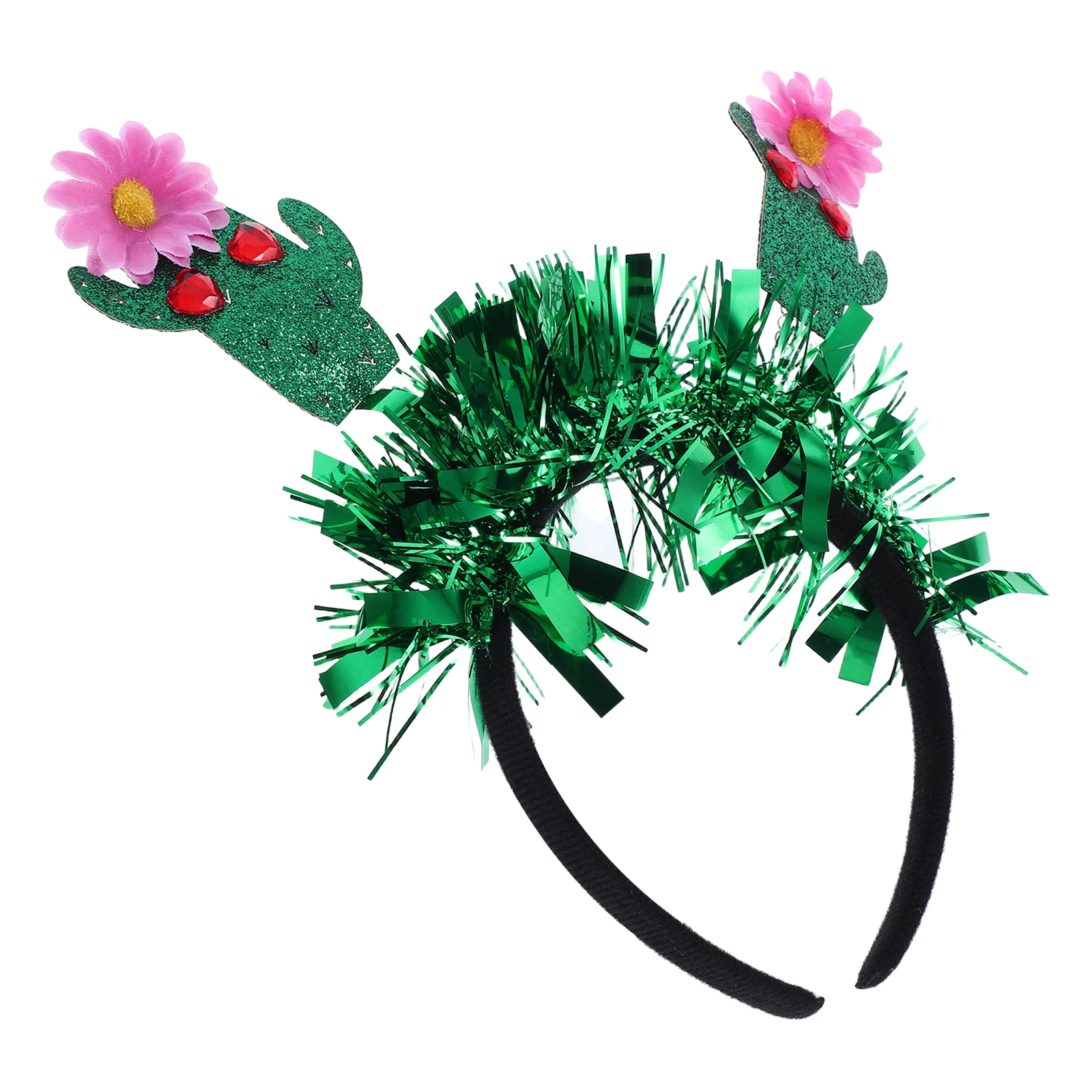 

Cactus Headband Mexican Women Summer Birthday Party Summer Headband Hats Hair Accessories Unique Design Elastic Fit