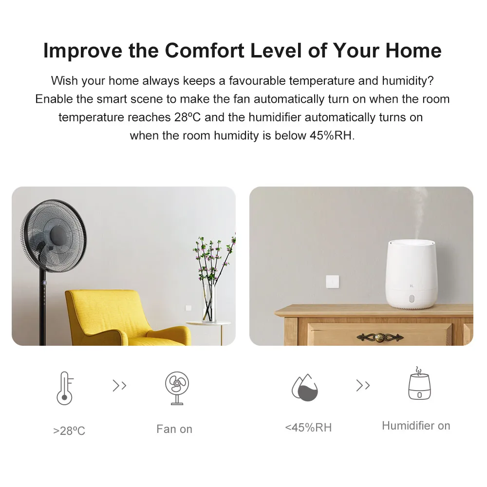 3 шт., датчик температуры и влажности для умного дома