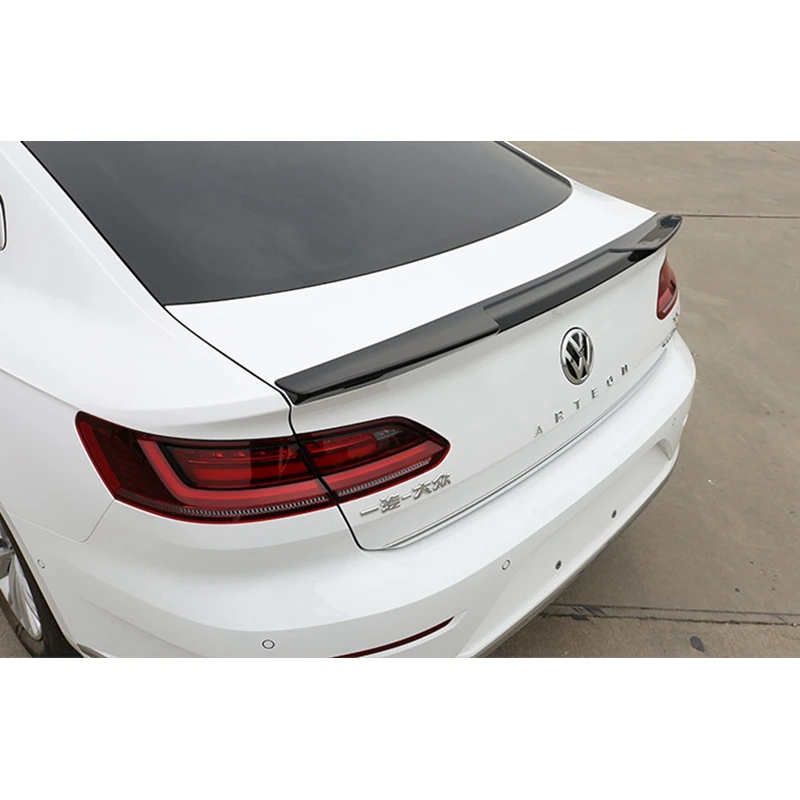 

2019 New Passat CC Spoiler ABS Pseudo Carbon Fiber Color Rear Roof Spoiler Lip Wing for Volkswagen Passat CC Spoiler