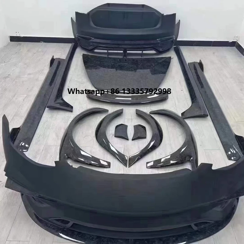 

IMP Style MODEL 3 Forged Carbon Fiber PP Glass Fiber Bumper Body Kit for Tesla Model 3
