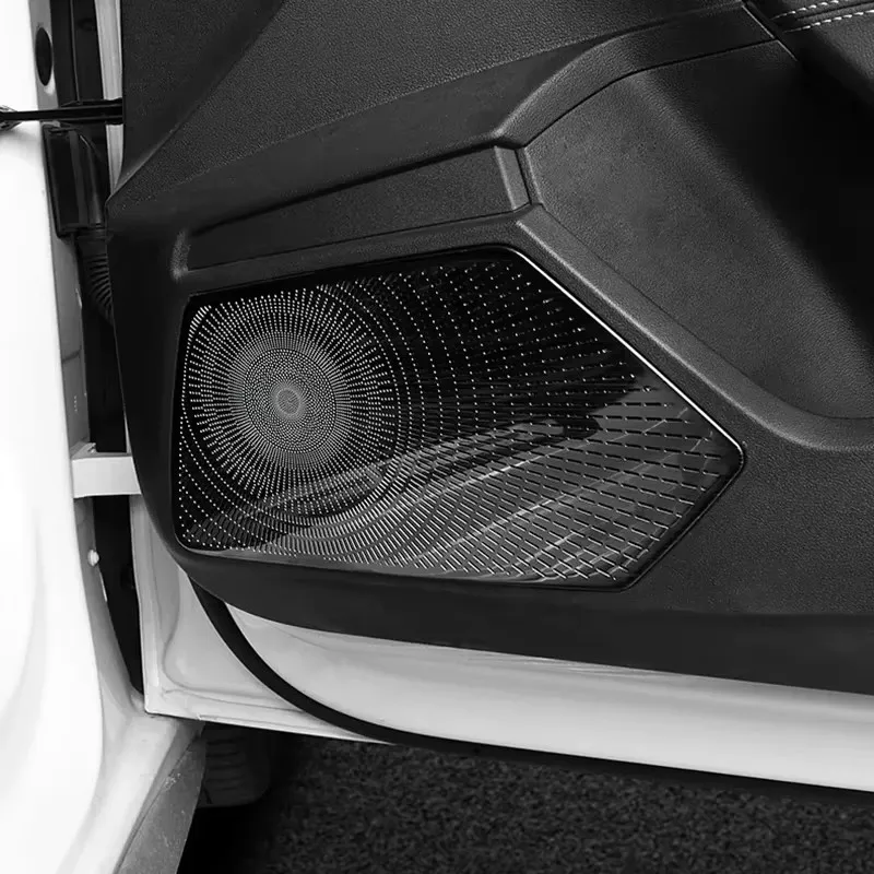 

Car Door Panel Audio Speaker Panel Cover Decoration Trim For Audi A3 8Y 2021-2022 Interior Accessories Stainless steel Sticker