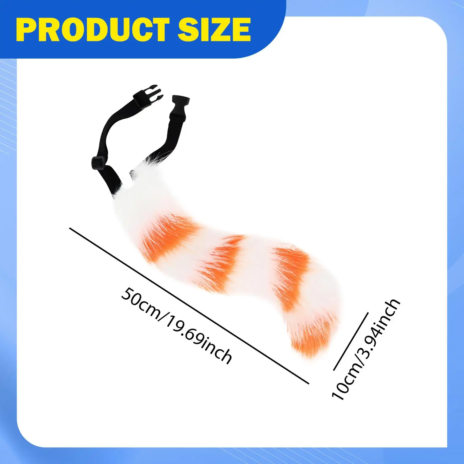 Faux Cosplay Tail Prop Lolita Cosplay Costume Accessories, Dress up Halloween Costume Accessory for Stage Performance Holiday