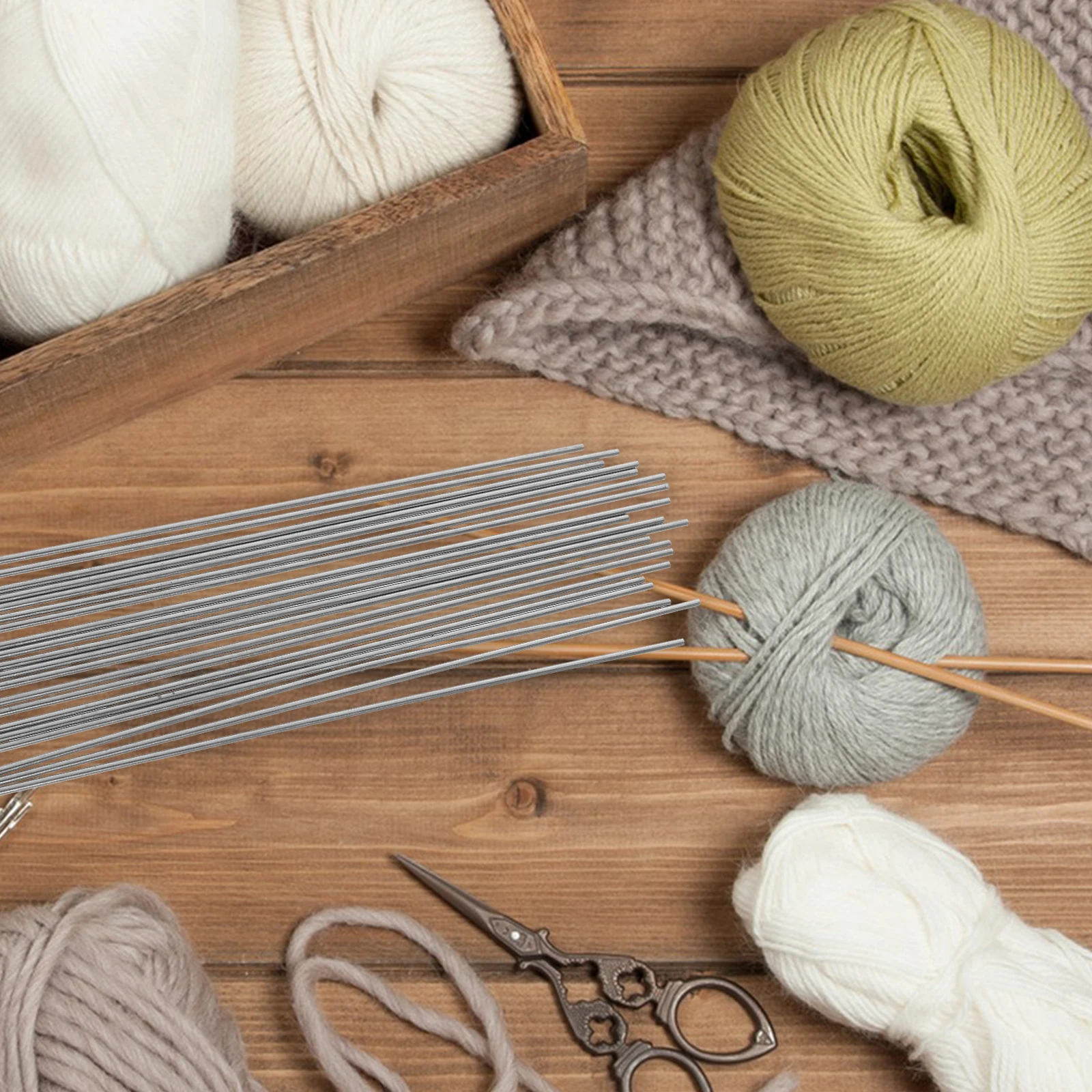 

20 шт., штифты из нержавеющей стали, 2*200 мм, идеально подходят для вязания, наборы блокационных досок, металлические колышки, коврики для вязания крючком, принадлежности