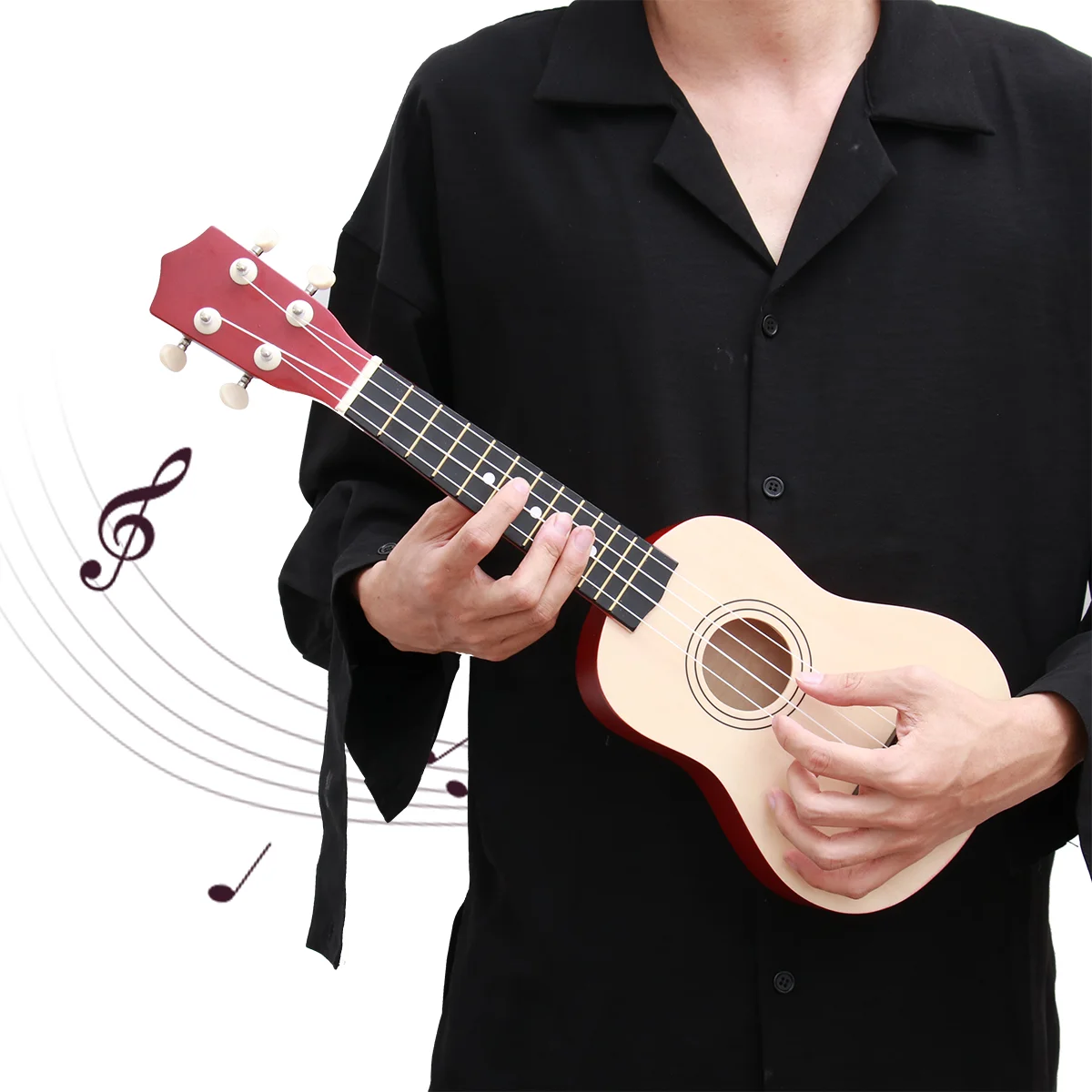 Acoustic Mini Guitar Musical Instrument Kids Toy Small Ukulele Colorful Student Childrens