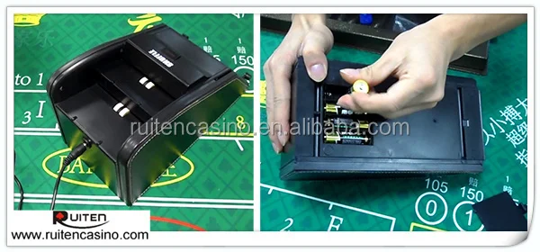Automatic Card Shuffler with Dealing Shoe