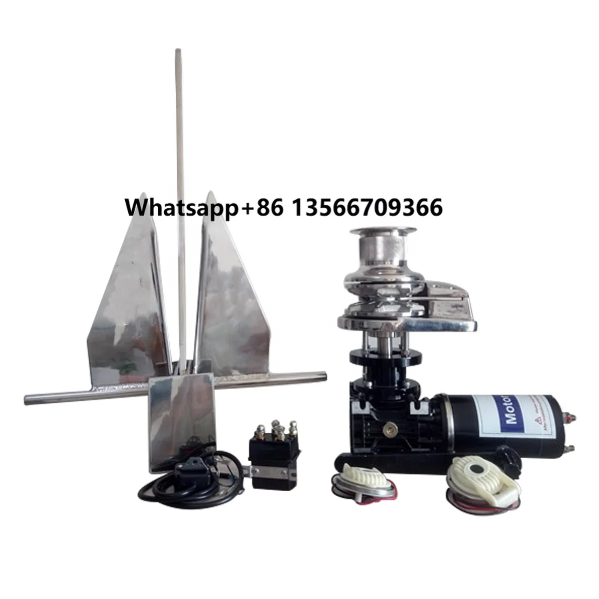 

Factory Direct 12v Electric Anchor Vertical Windlass for Boat Marine